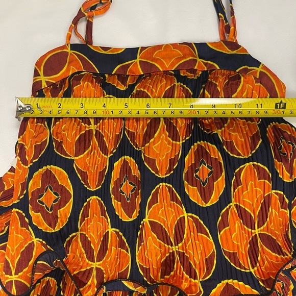 Never Fully Dressed Henrietta NWT Square Neck Sleeveless Tiered Midaxi Dress - Picture 8 of 12